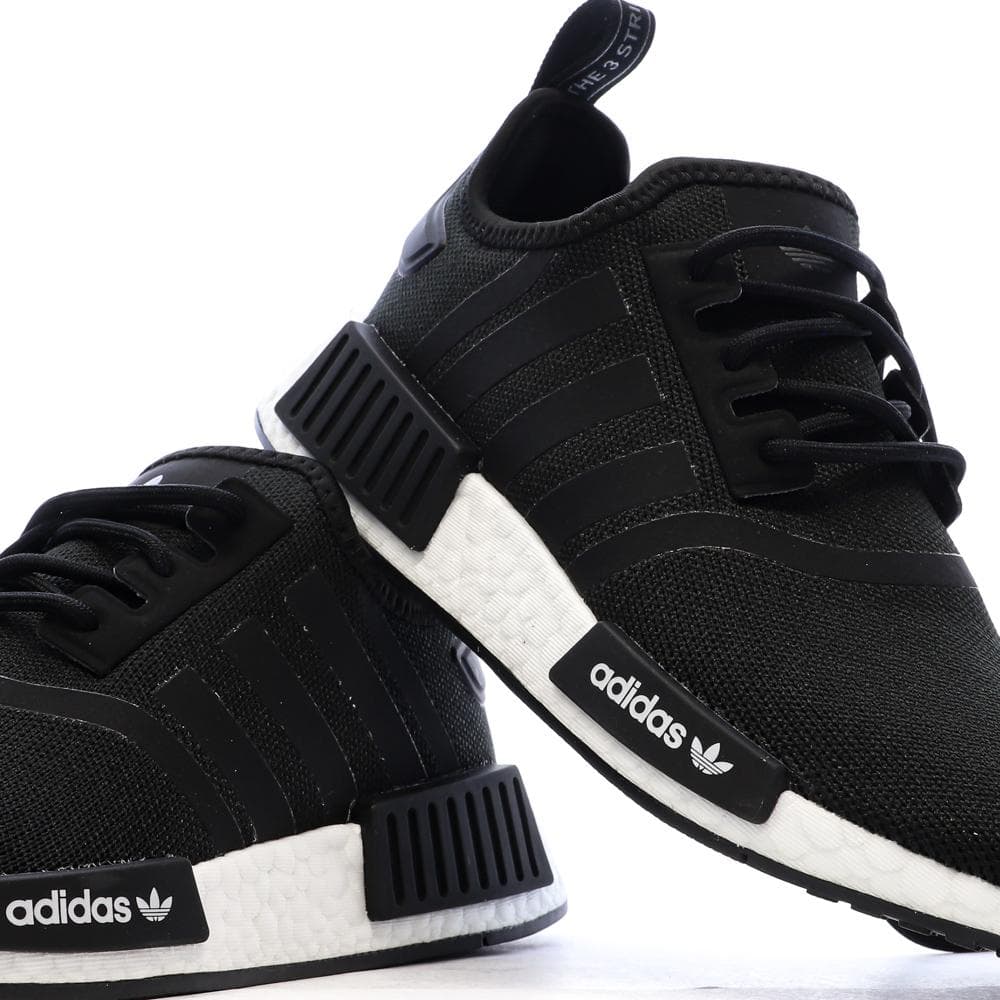 Baskets Noires Garçon/Filles Adidas Primeblue 7