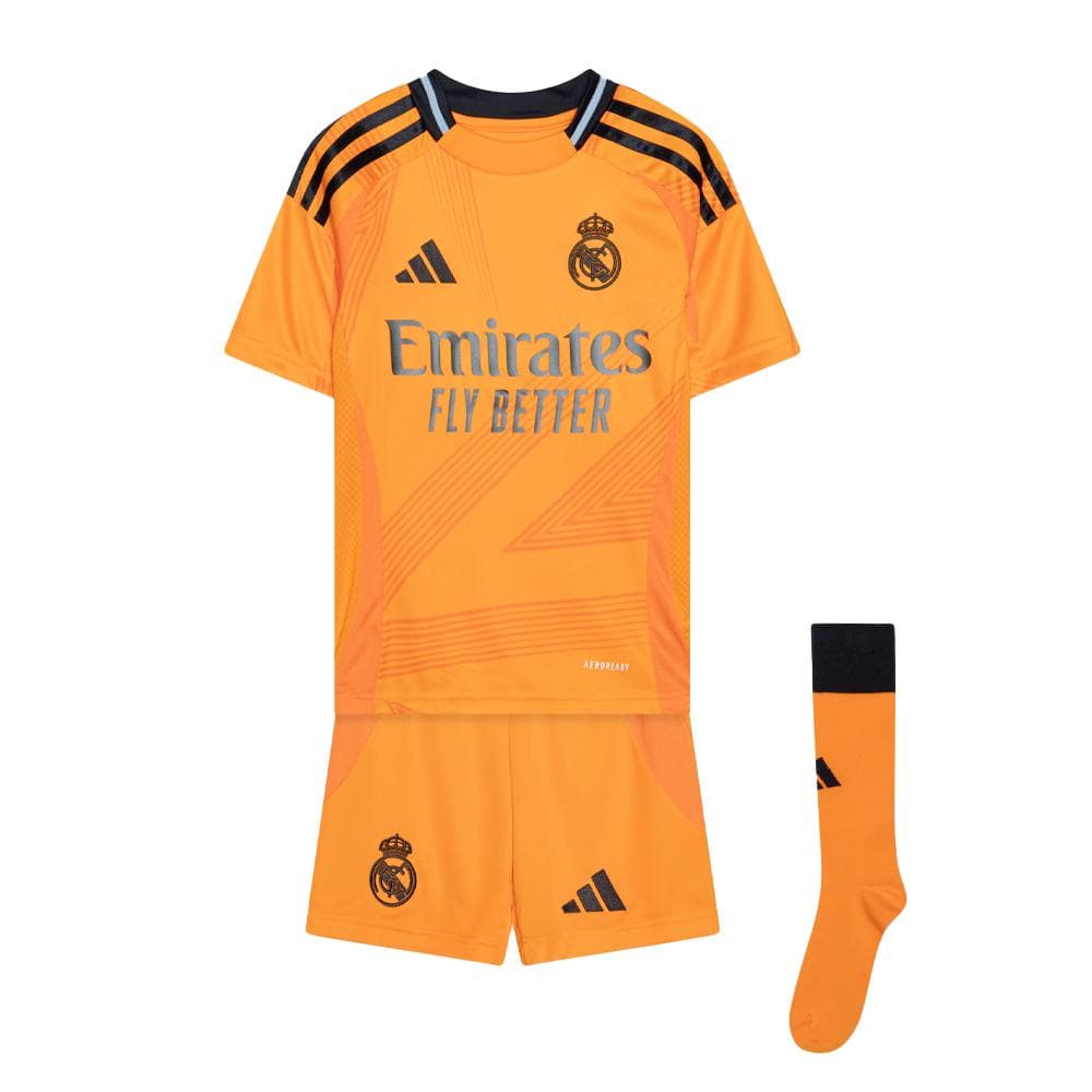 Ensemble Real Madrid Tenue Extérieur Junior Adidas 24/25 1