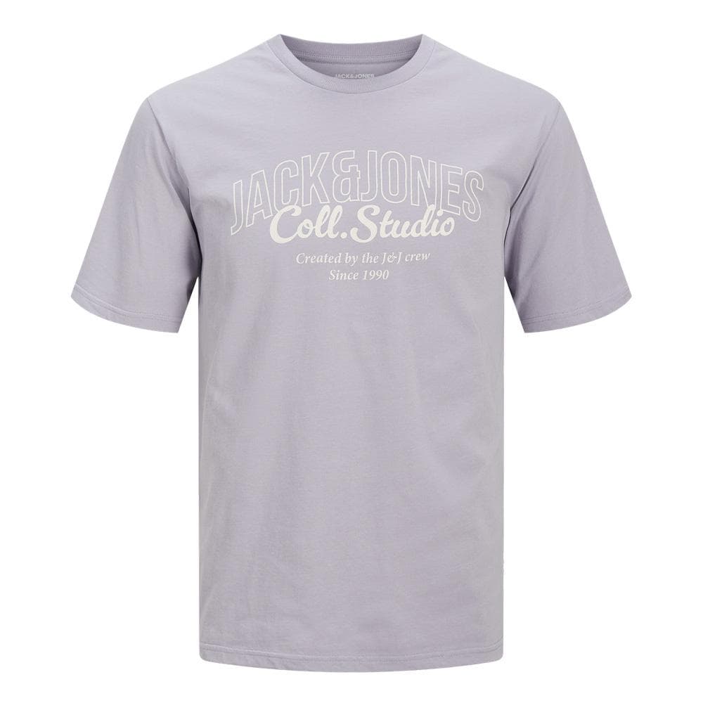 T-Shirt Mauve Homme Jack & Jone Koto 1