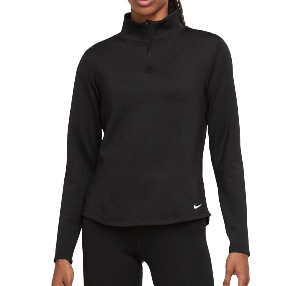 Sweat Noir Femme Nike Half 1