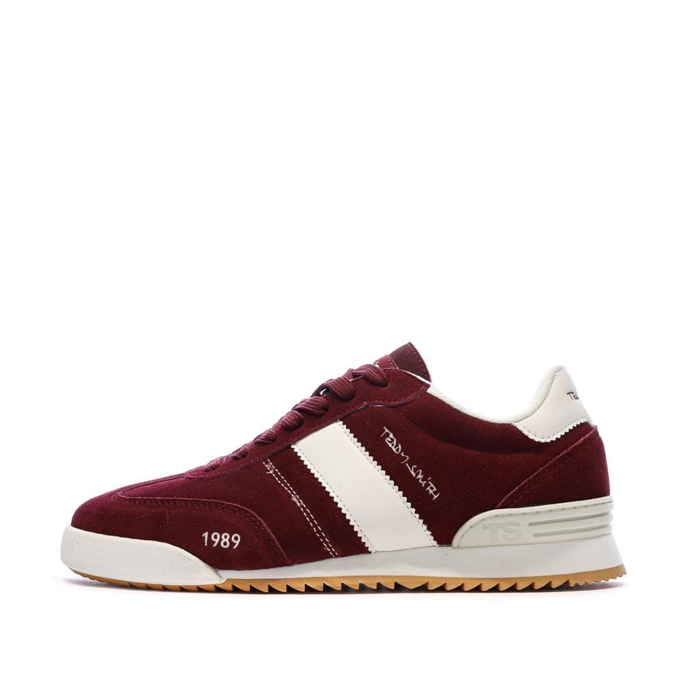 Baskets Bordeaux Femme Teddy Smith Sneakers 1