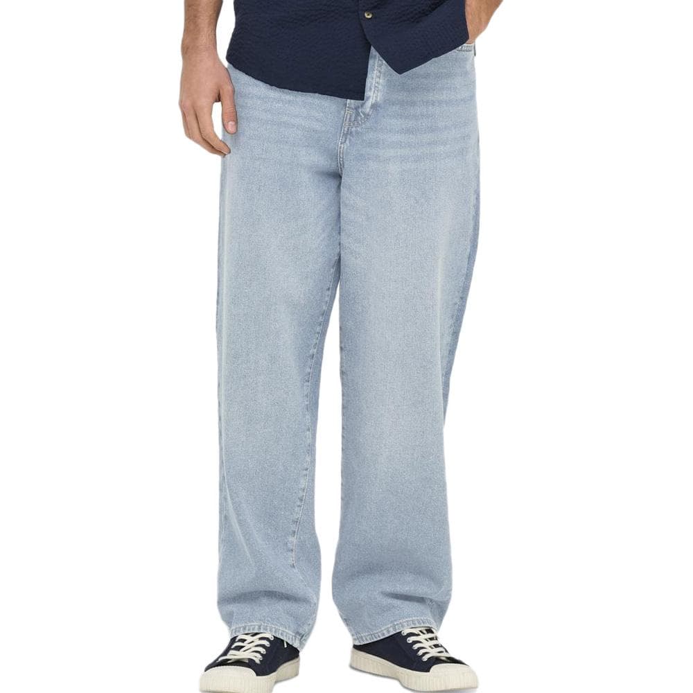 Jean Baggy Bleu Homme Only & Sons Onsfade 1