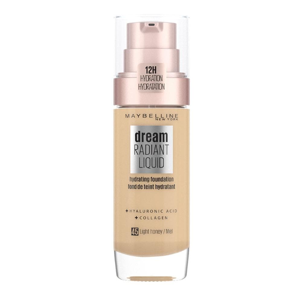 Fond de teint Dream Radiant Liquid Gemey Maybelline 045 Miel 1