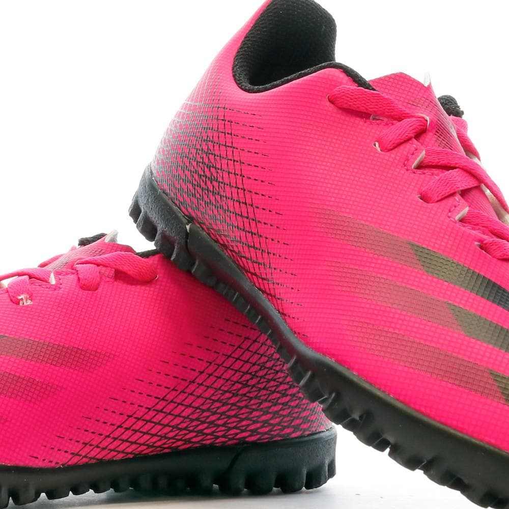 Chaussures de Futsal Rose Garçon Adidas X Ghosted.4 Tf J 7