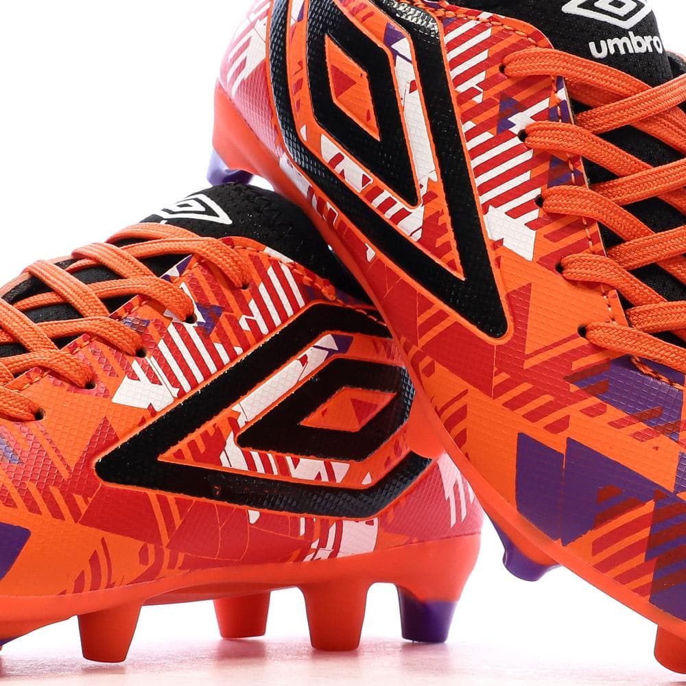 Chaussures de Football Rouge Garçon Umbro For 7