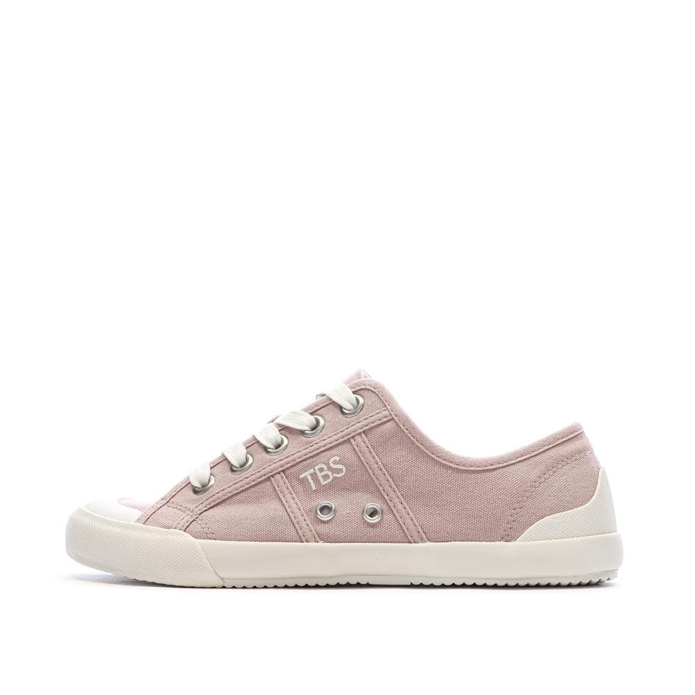 Chaussures en Toile Rose Pale Femme TBS OPIACE 1