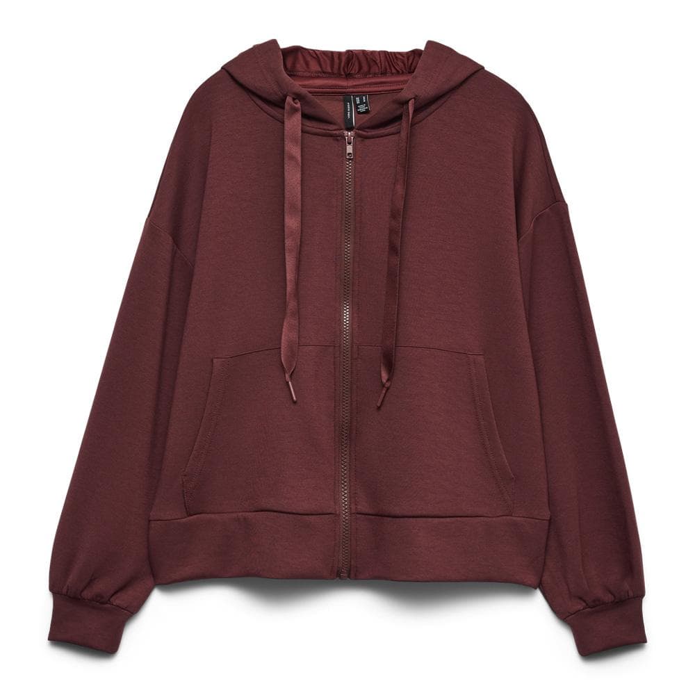 Sweat Zippé Prune Femme Vero Moda Hali 1