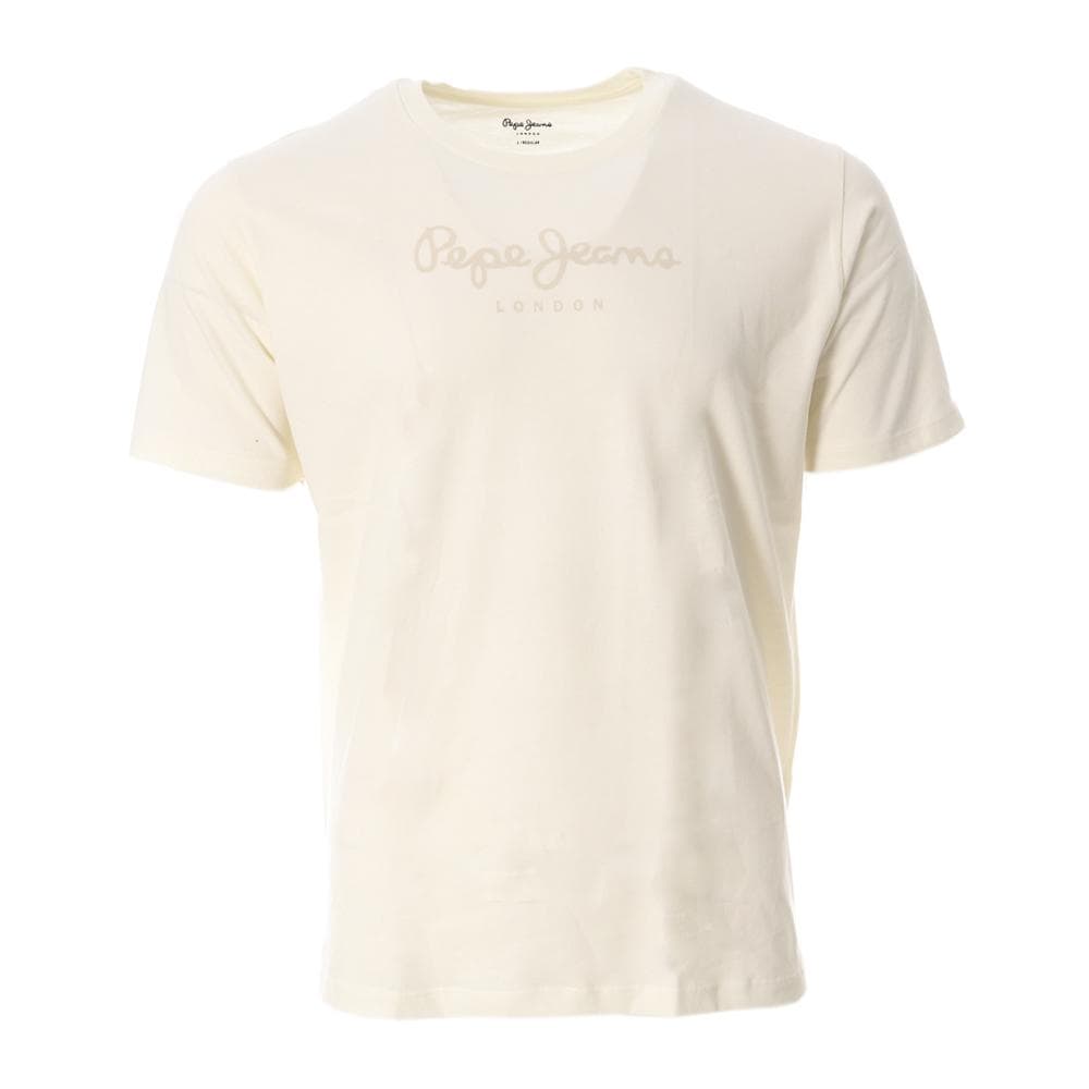 T-shirt Ecru Homme Pepe jeans Eggo AQW 1
