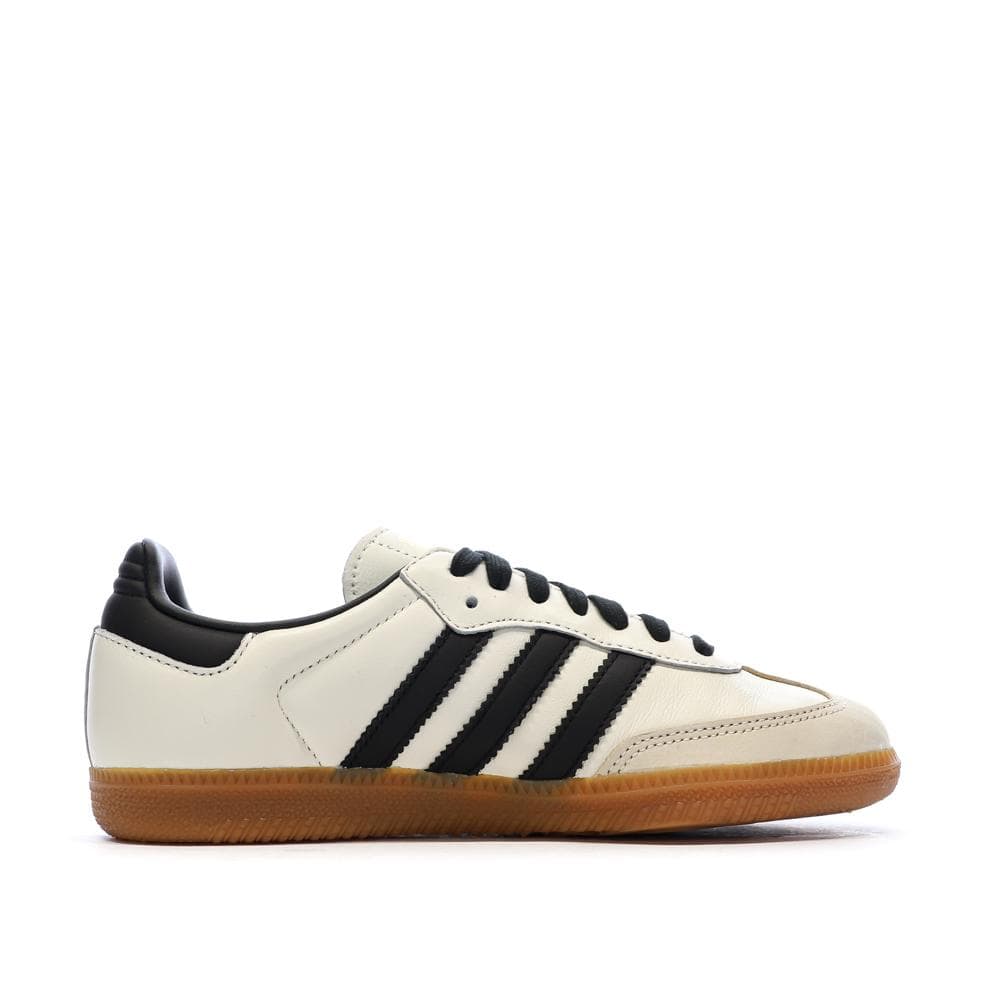 Samba Baskets Beige/Noir Femme Adidas 2