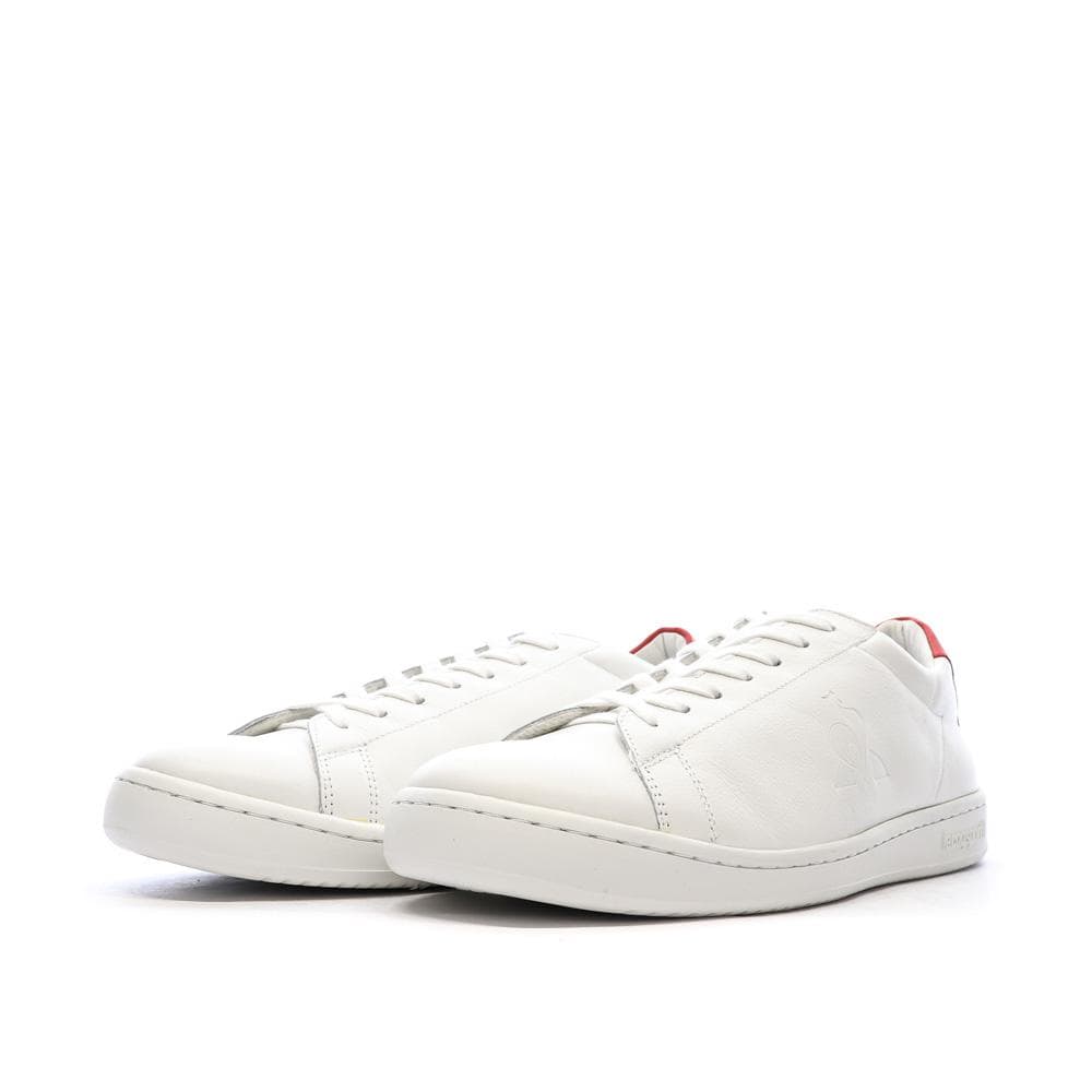 Baskets Blanches/rouge Homme Le Coq Sportif Phenix 6