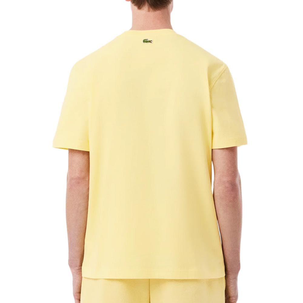 T-shirt Jaune Homme Lacoste TH0284 2