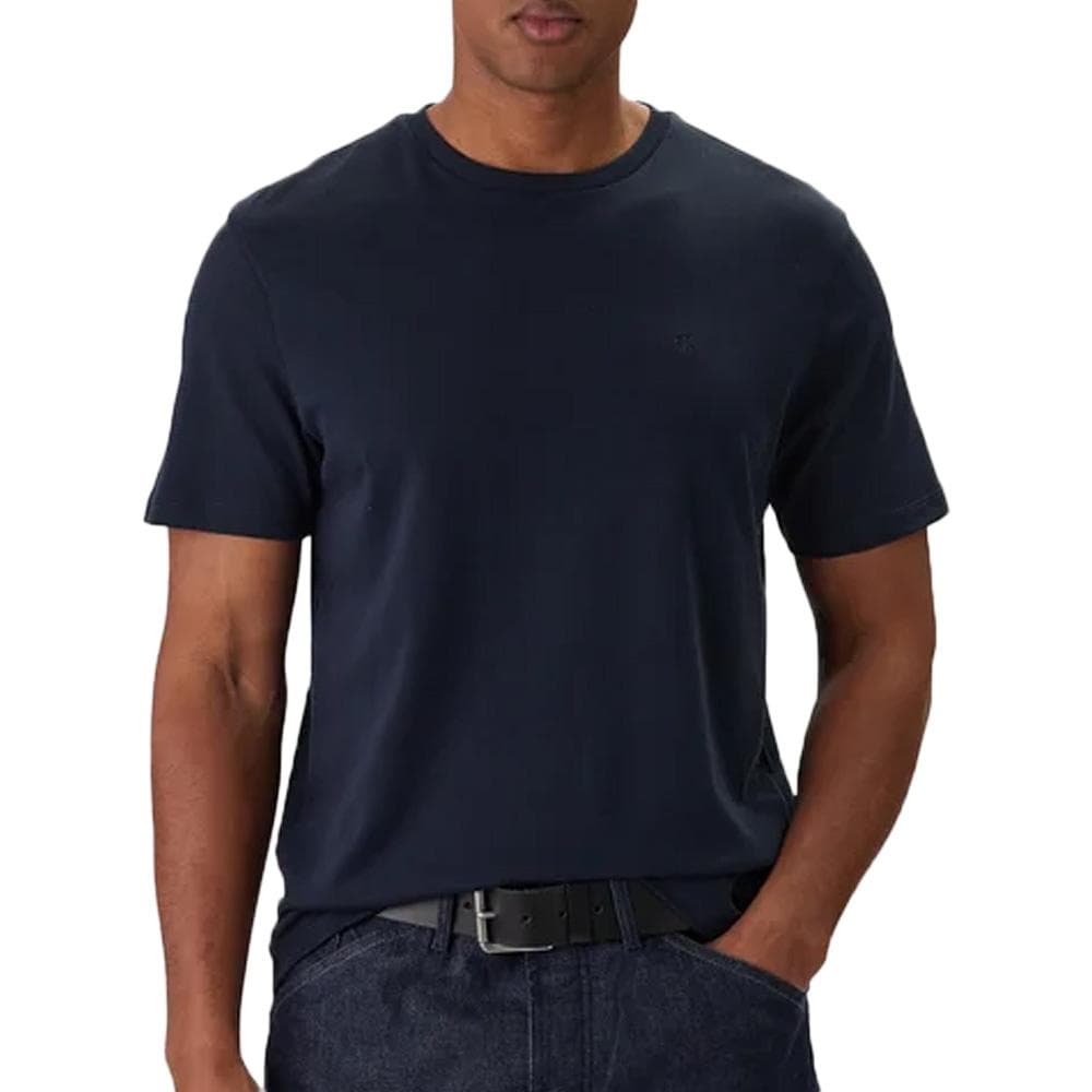 T-Shirt Marine Homme Calvin Klein Jeans Supima 1