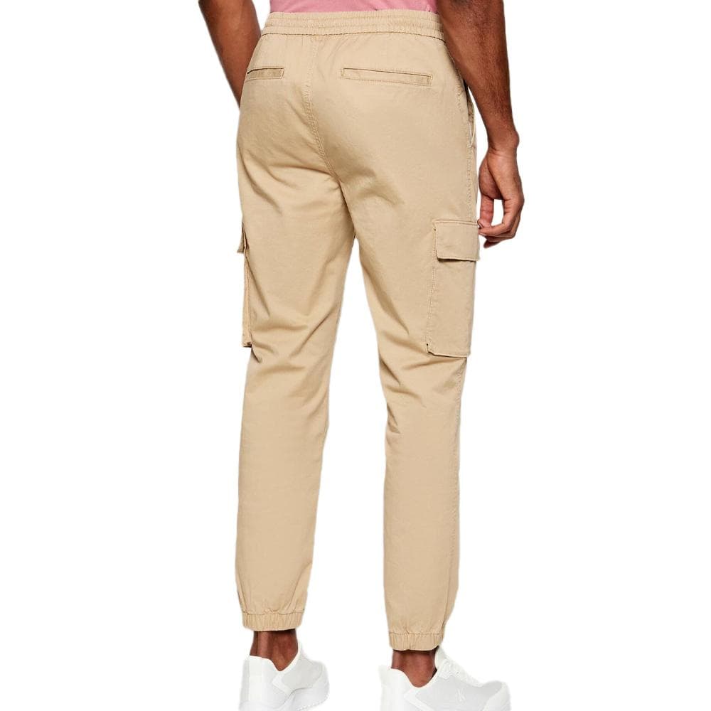 Pantalon Cargo Beige Homme Calvin Klein Jeans Skinny Comfort Cotto 2