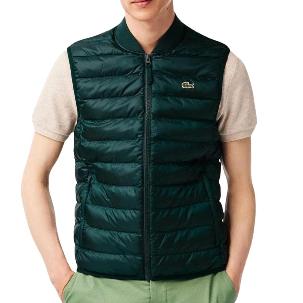 Doudoune sans manche Vert Foncé Homme Lacoste Sinople 1