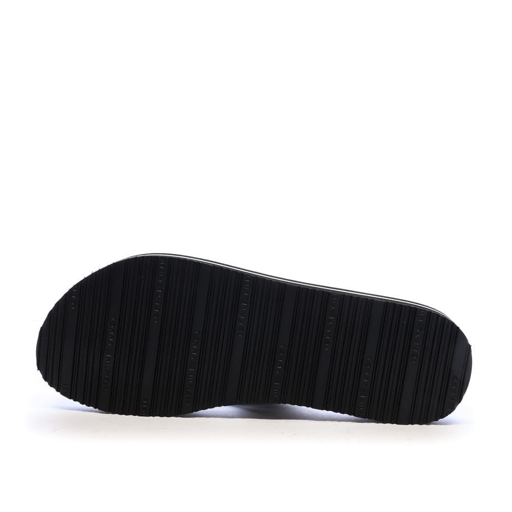 Tongs Noir Femme Tommy Hilfiger Webbing Summer 2