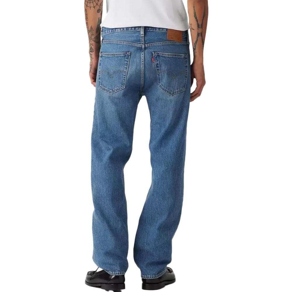 Jean Bleu Moyen Homme Levi's 501 Levis Original Fit 2