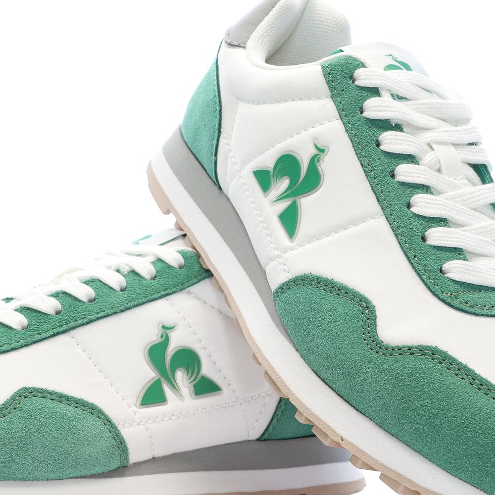 Baskets Blanches/Verte Femme Le Coq Sportif Astra_2 W Optical 7