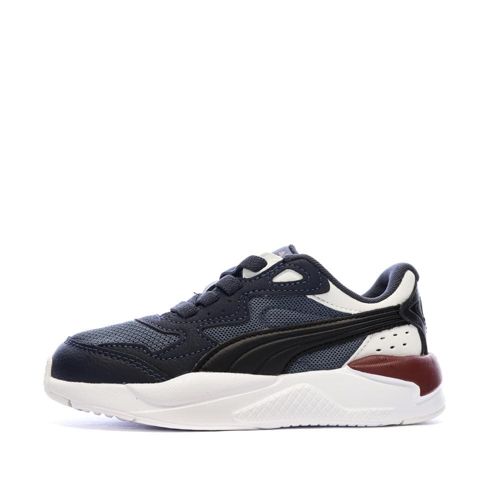 Baskets Marines/Noires/Blanc garçon Puma X-Ray Speed 1