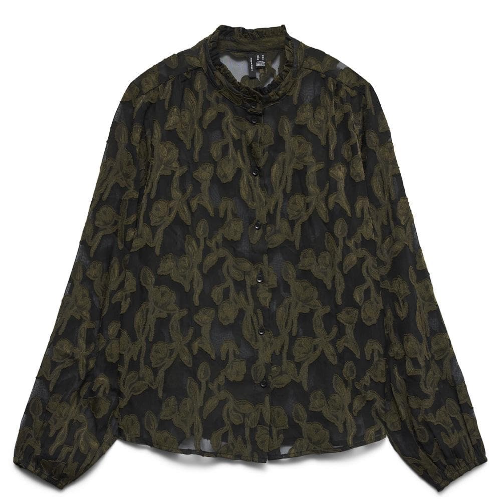 Chemise Noire Femme Vero Moda Vctoria 1
