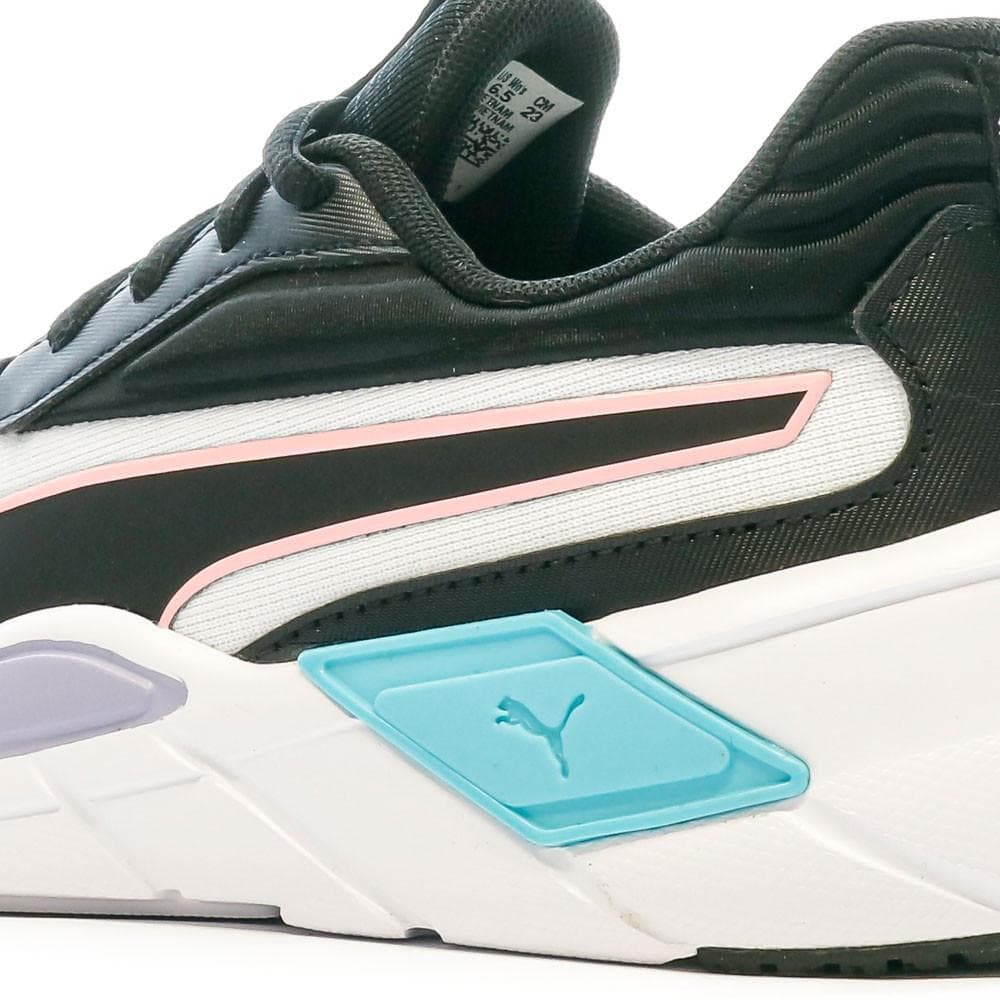 Baskets Noires/Blanches/Bleu Femme Puma Lex 7