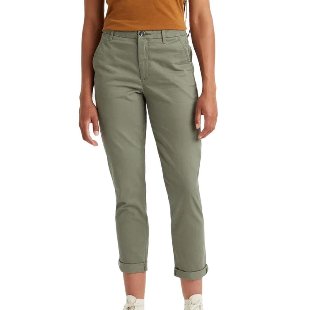 Pantalon Chino Kaki Femme Dockers Weekend 1
