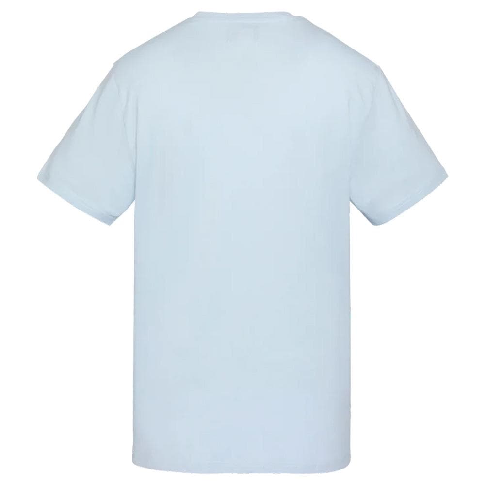 T-shirt Bleu Clair Homme Schott TSCREW 2