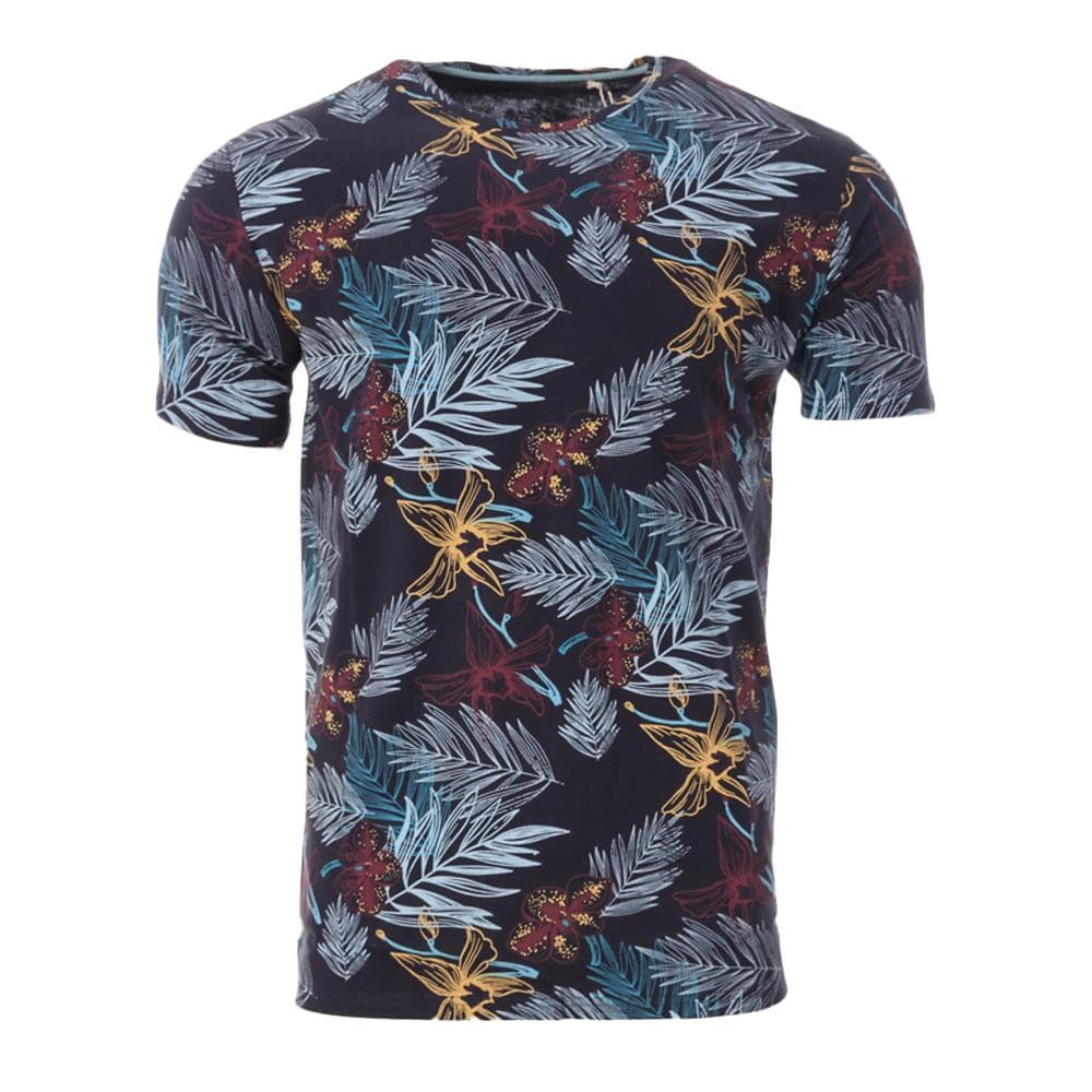 T-shirt Noir/Turquoise Homme RMS26 91253 1