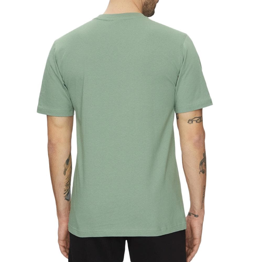 T-Shirt Vert Homme Adidas Trefoil 2
