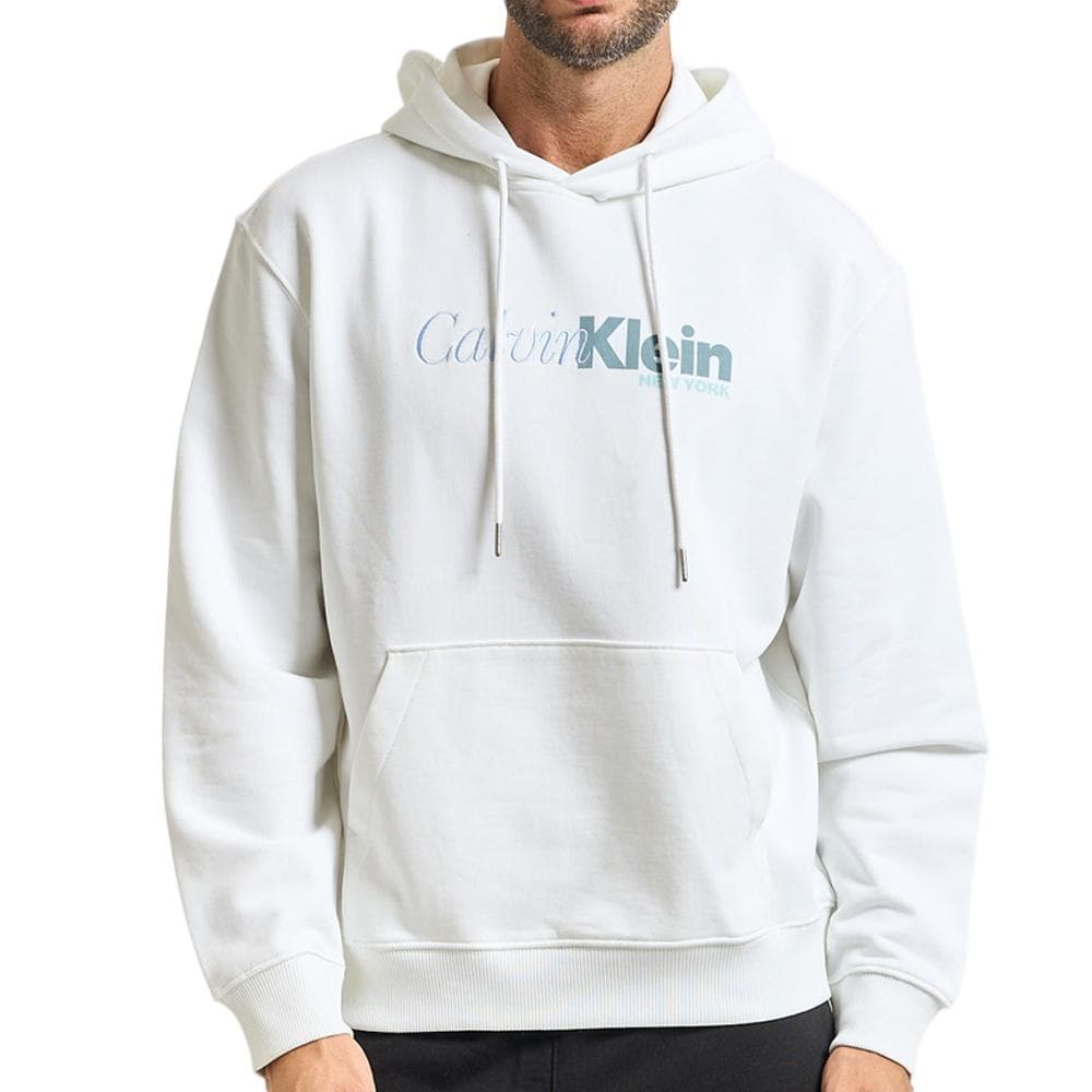 Sweat Blanc Homme Calvin Klein Jeans Cursi 1