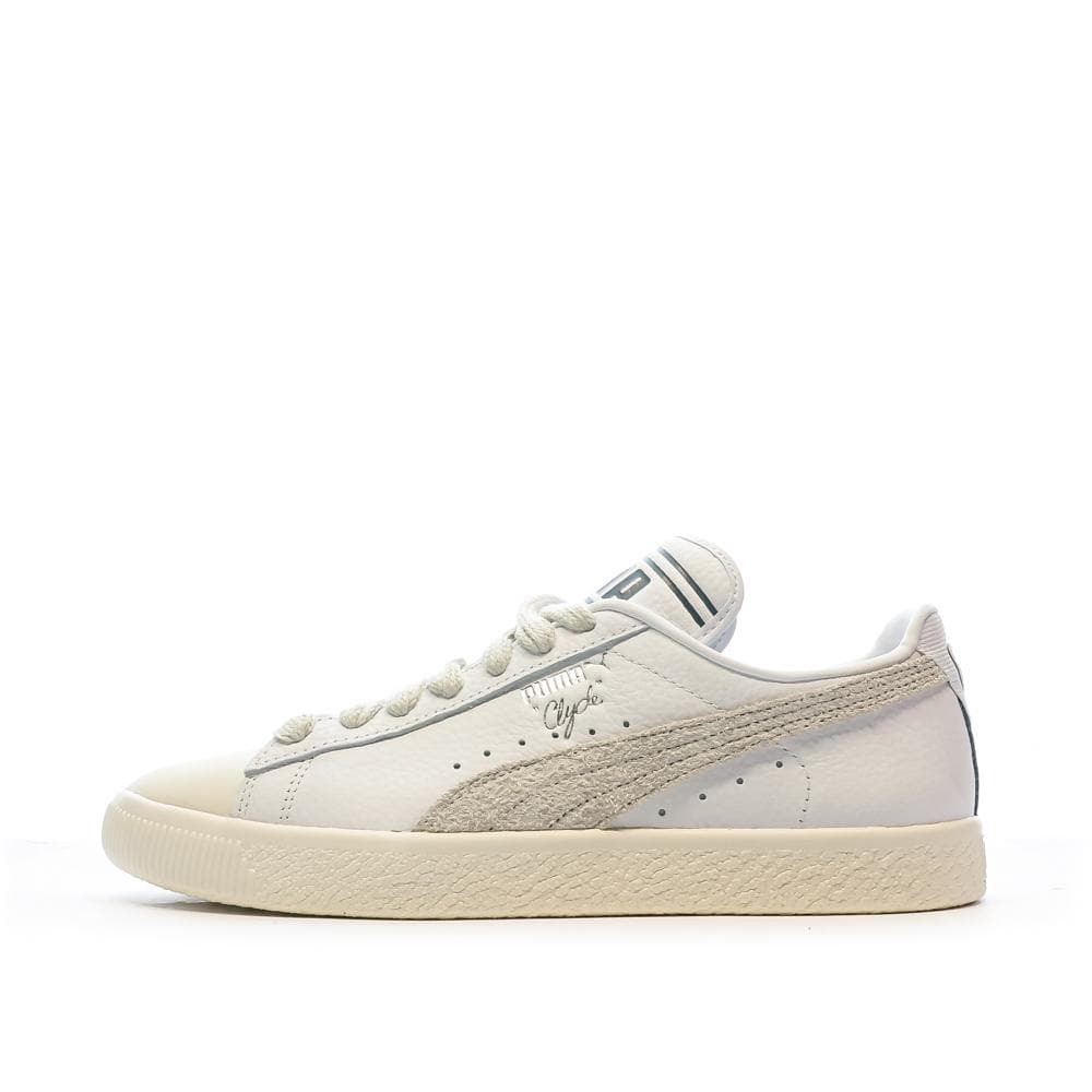Baskets Blanc/Gris Homme Puma Clyde Q3 Rhuigi 1