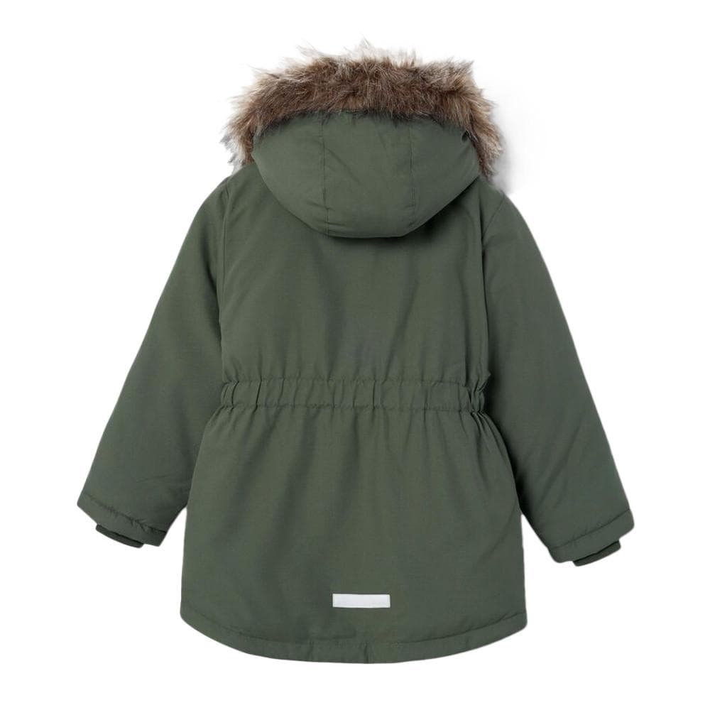 Manteau Kaki clair Fille Name it Marlin 2