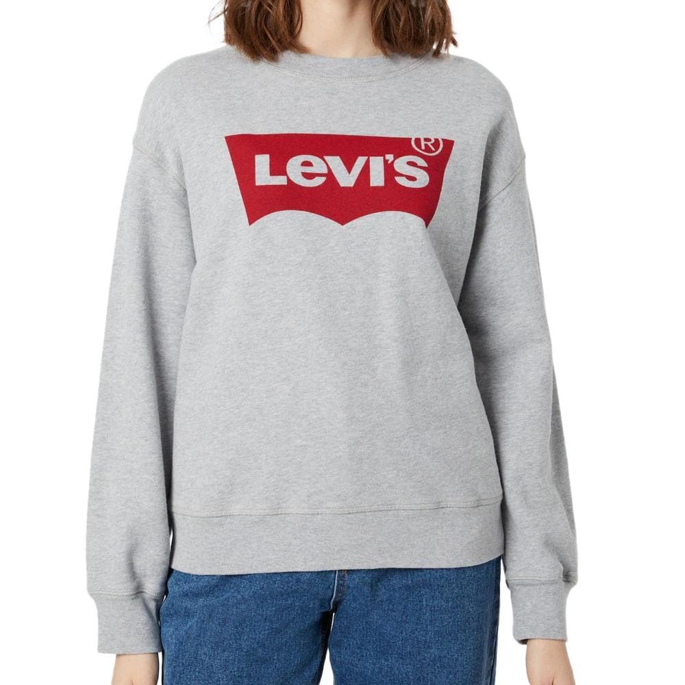 Sweat Gris Femme Levis Graphic Standard Crew 1