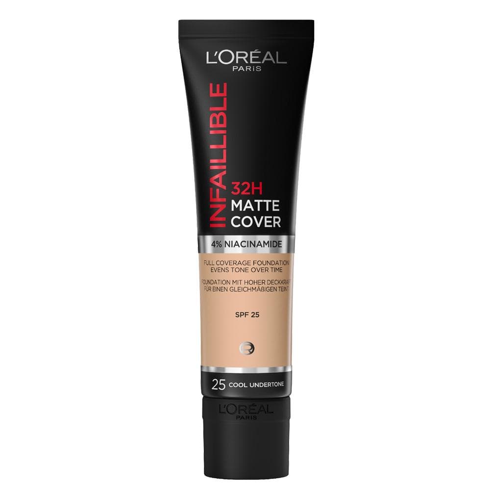 Fond de teint L'Oréal Paris Infaillible Matte Cover 25 Rosé 1
