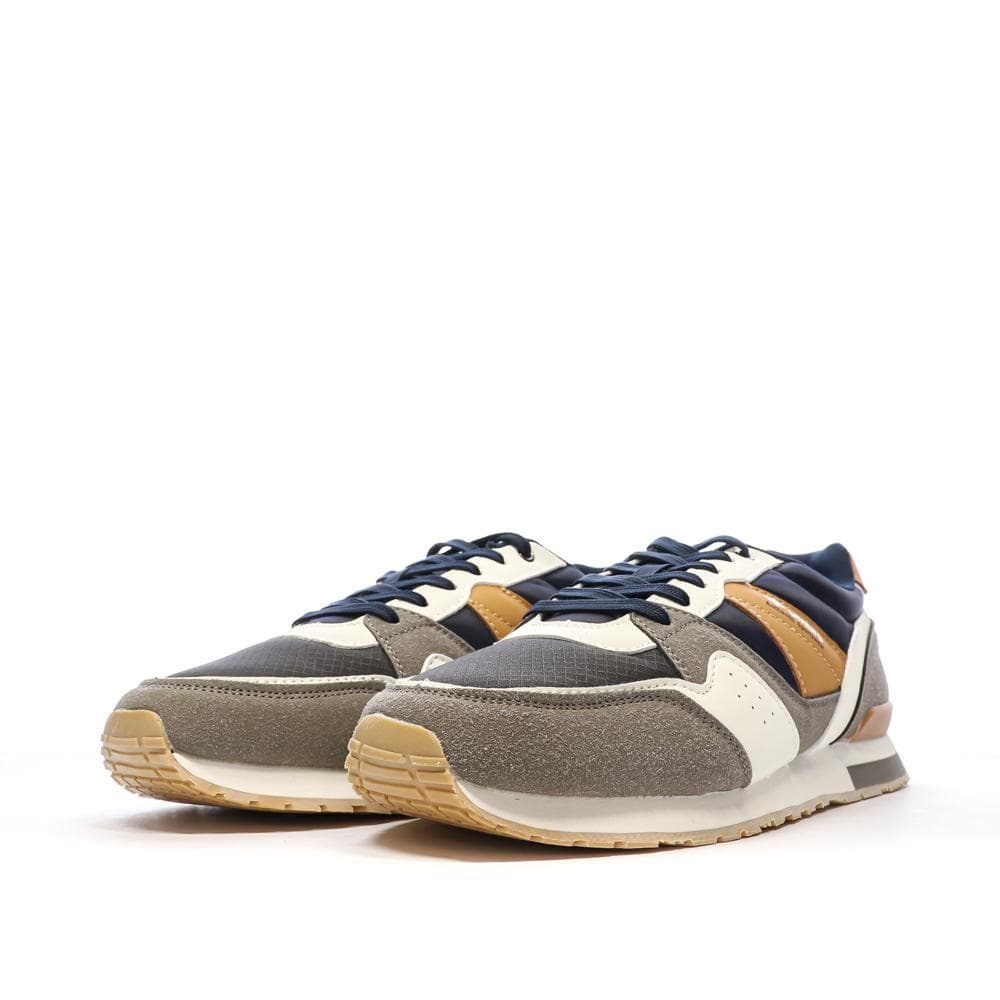 Baskets Blanc/Marine/Camel Homme Umbro 973590 6