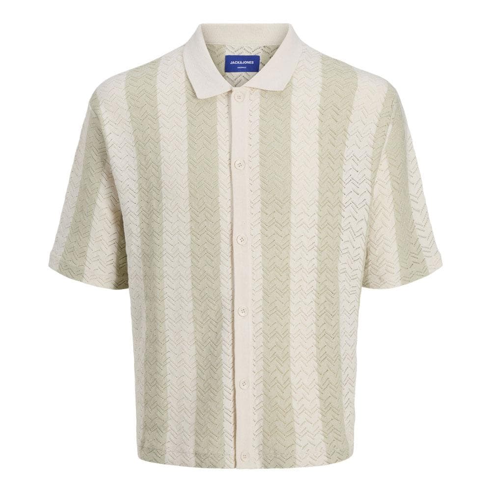Chemise Beige/Verte Homme Jack & Jones Ortyler 1