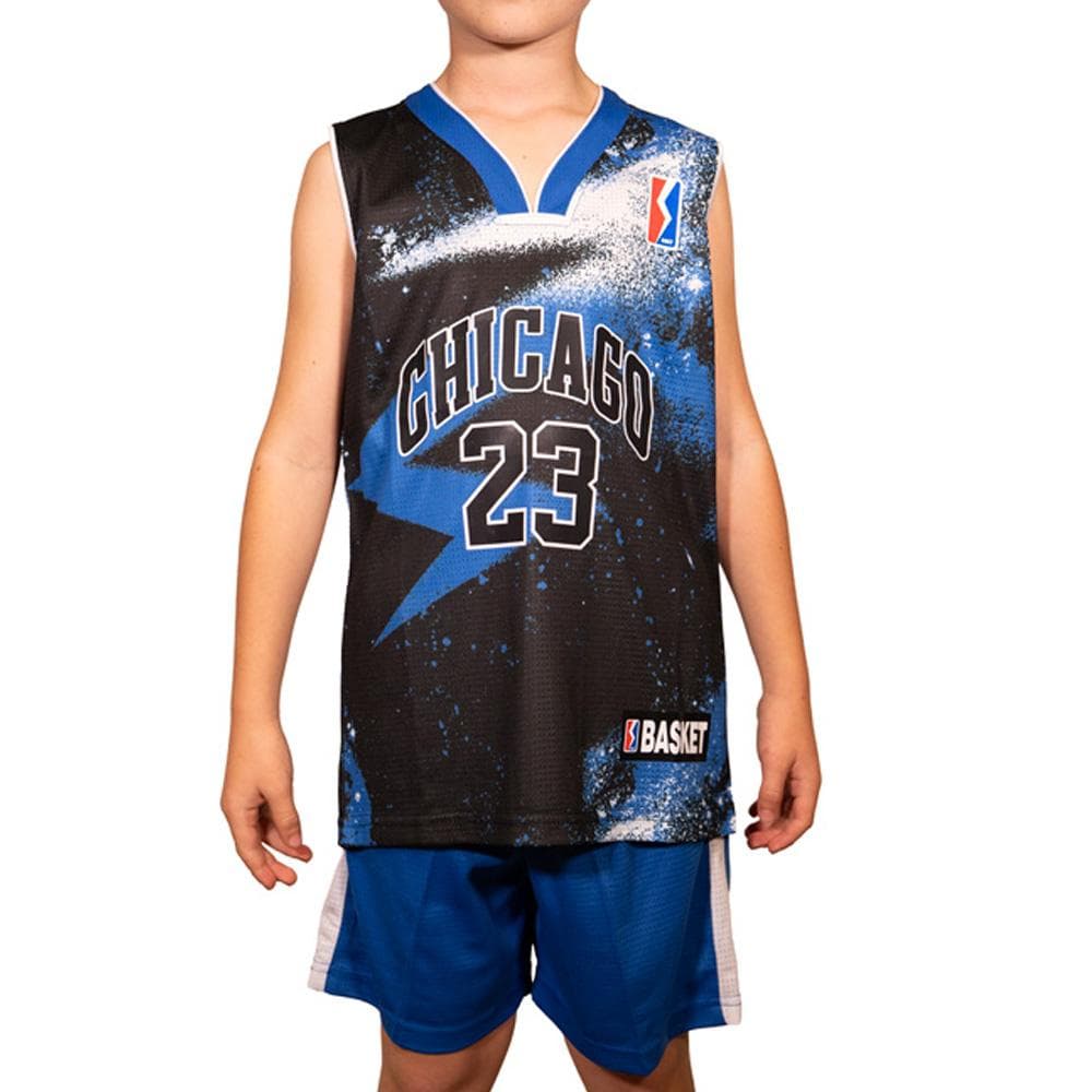 Ensemble Noir/Bleu Sport Zone Chicago 23 1