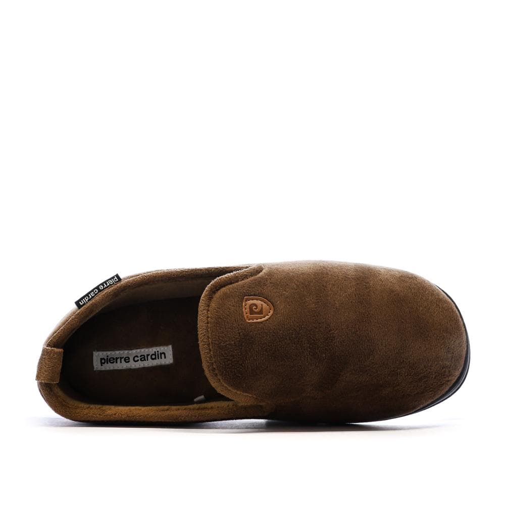 Chaussons Charentaise Marron Pierre Cardin Pantoufle 4