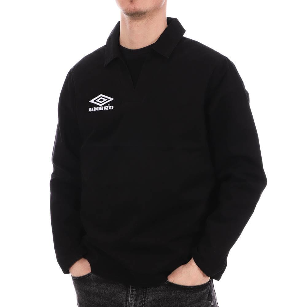 Veste noir homme Umbro Herit Drill Top 1