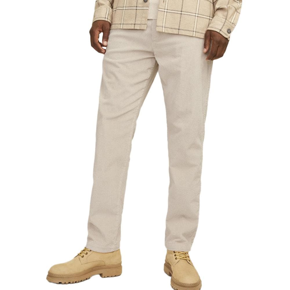 Pantalon Velours Écru Homme Jack & Jones Corduroy 1