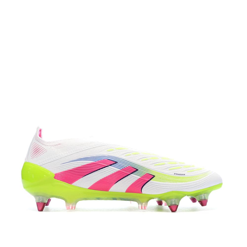 Chaussures de Foot Blanc/Rose Adidas Predator Elite Ll SG 2