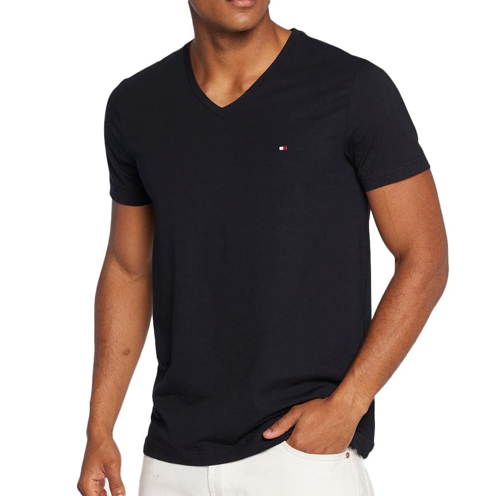 T-shirt Marine Homme Tommy Hillfiger Core Stretch Slim 1