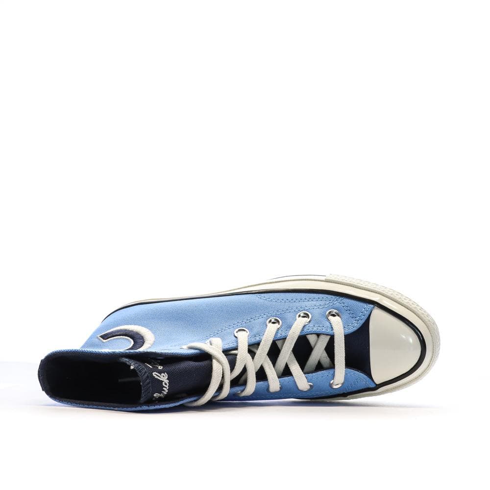 Baskets Bleues Mixte Converse Chuck 70 Letterman 4
