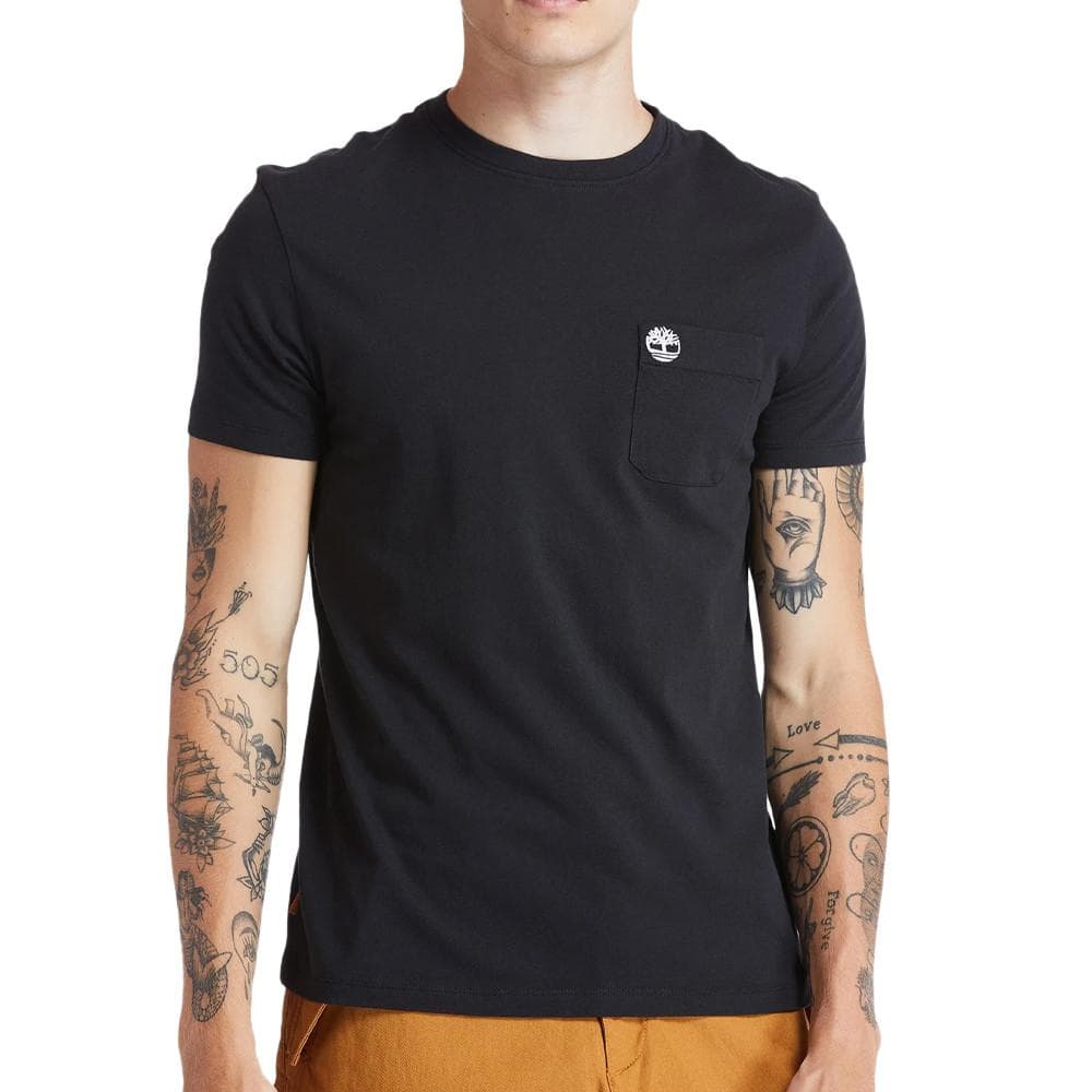 T-shirt Noir Homme Timberland A2BPR 1