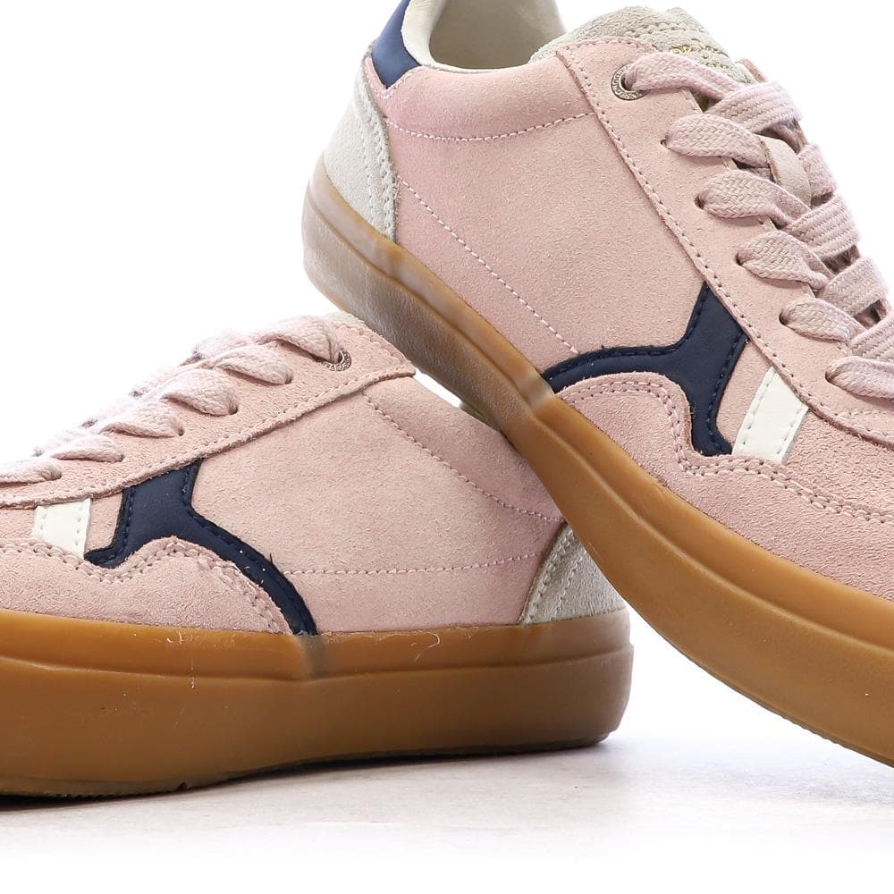 Baskets Roses Femme Pepe jeans Travis Retro 7