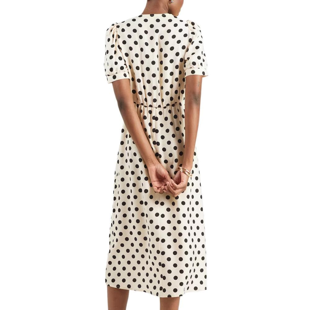 Robe Ecru à Pois Femme Morgan ROVITA 2