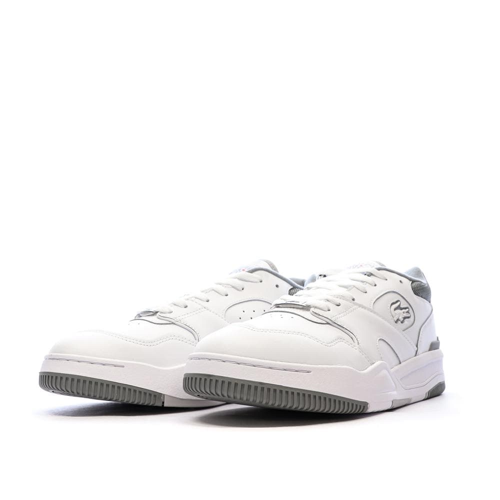 Baskets Blanches/Grises Homme Lacoste Lineshot 124 6