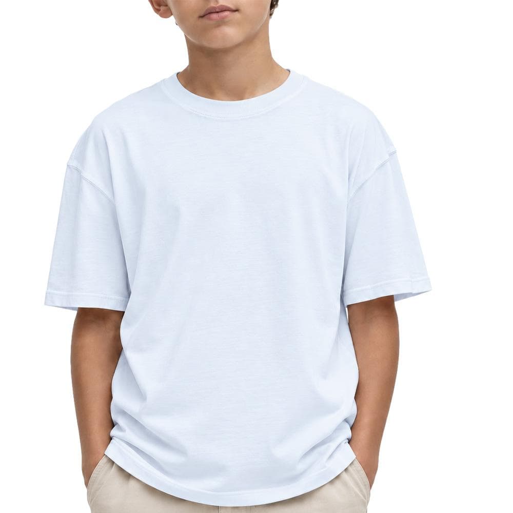T-Shirt Bleu Garçon Paname Brothers Oversize 1