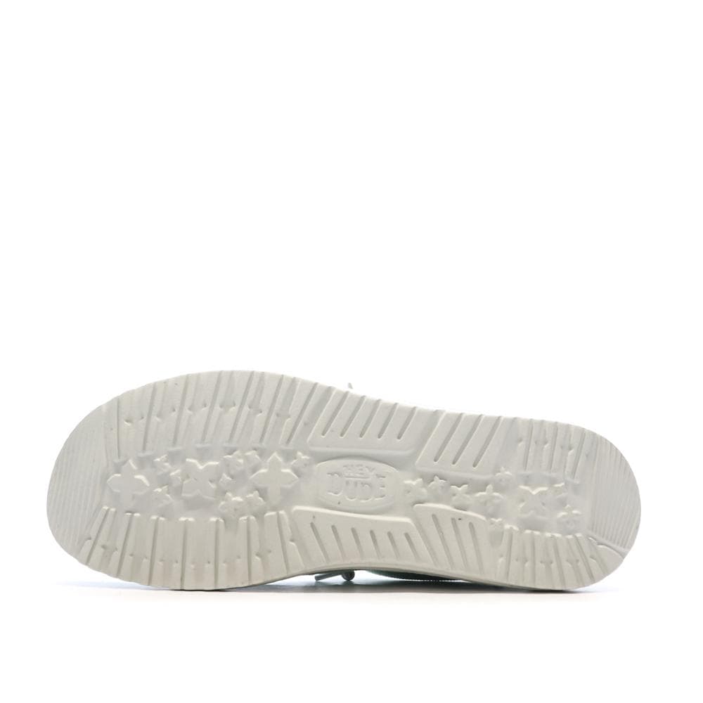 Chaussures Vert/Blanc Homme Hey Dude Stone 5