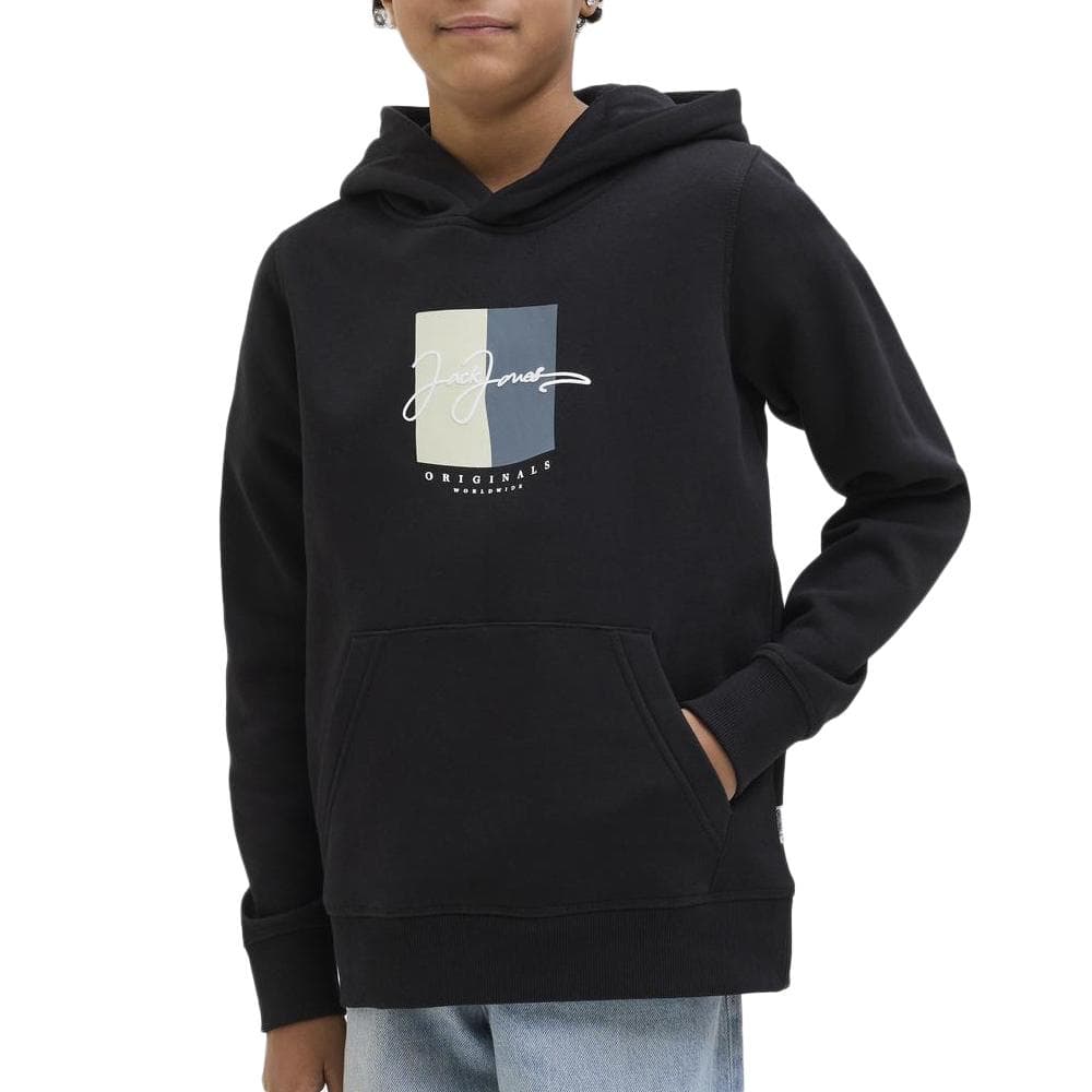 Sweat Noir Garçon Jack & Jones Jorfrederik 12274601 2