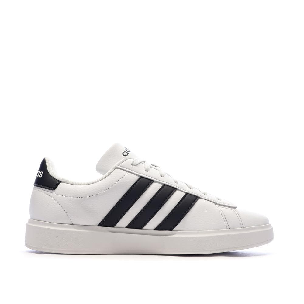Baskets Blanches/Noires Homme Adidas Grand Court 2.0 2